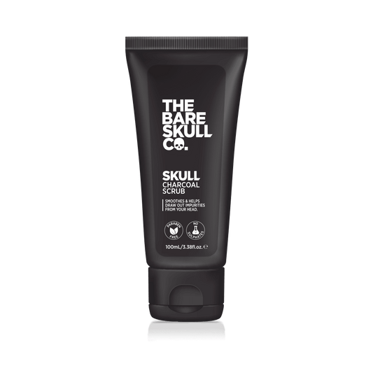 Skull Charcoal Scrub - The Bare Skull Co.