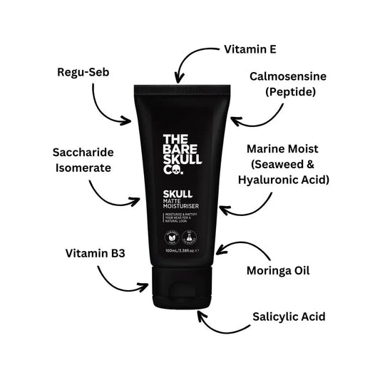 From Shiny to Matte: The Science Behind Our Skull Matte Moisturiser - The Bare Skull Co.
