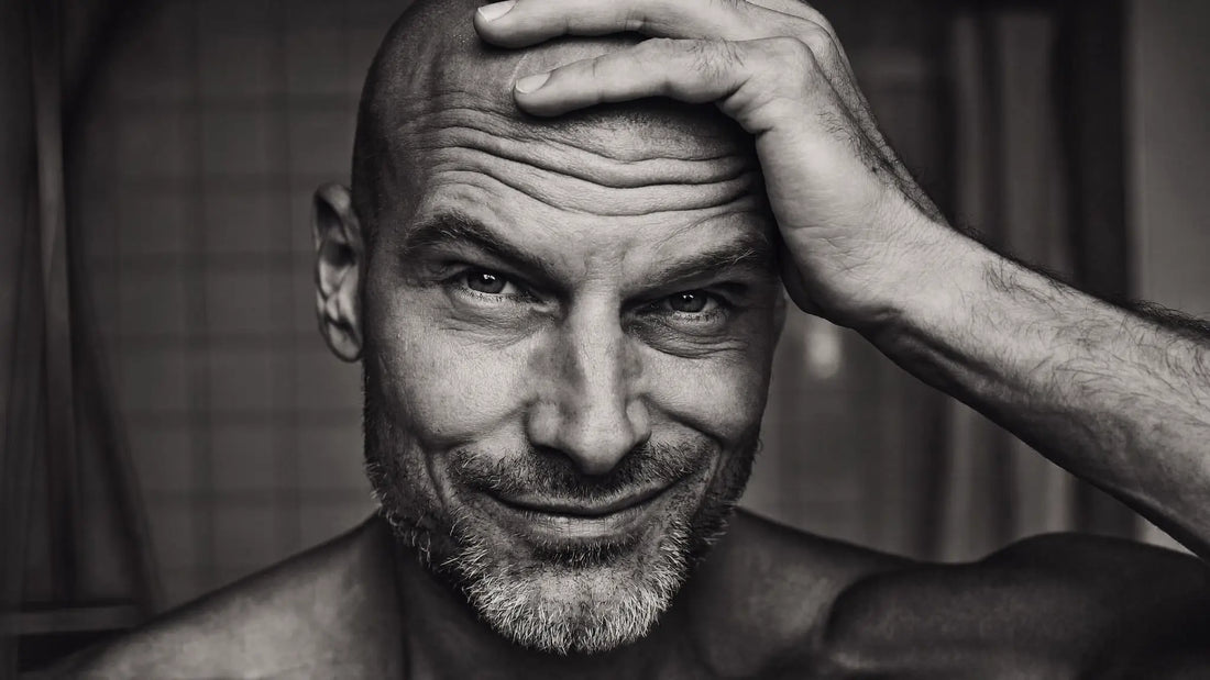 3 Reasons Your Moisturiser Is Making Your Bald Head Shinier (And What to Use Instead) The Bare Skull Co.