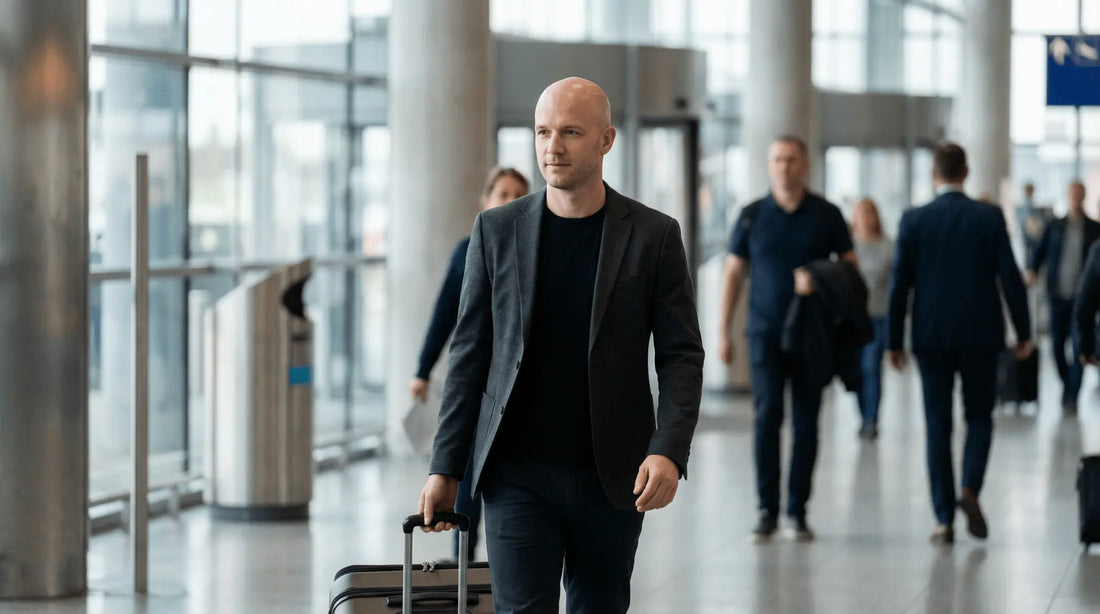 The Ultimate Travel Guide for Bald Men: How to Keep Your Scalp Clean, Smooth & Matte Anywhere - The Bare Skull Co.