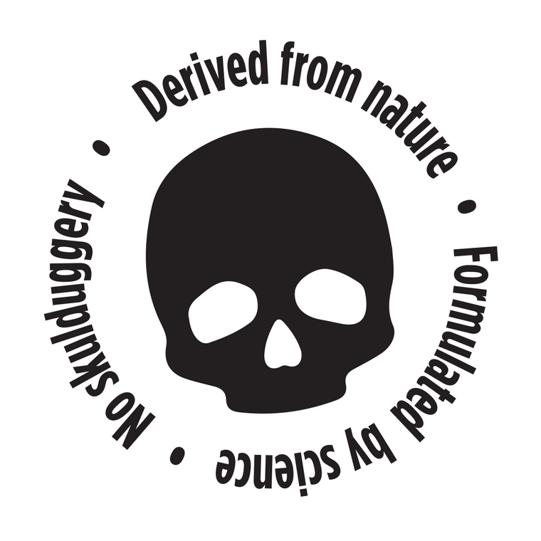 The Bare Skull Company Stamp. Products for men who shave their head or are bald