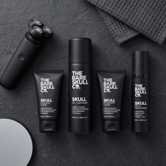 The Bare Skull 'Electric Shave' Kit - Dry The Bare Skull Co.