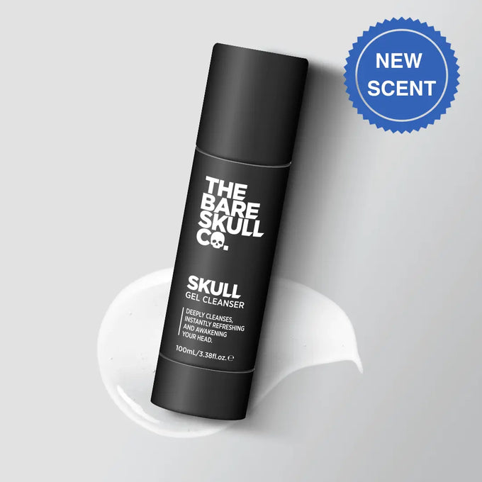 Skull Gel Cleanser — sulphate-free scalp cleanser for bald men
