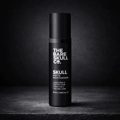 Skull Matte Moisturiser by The Bare Skull Co. — matte finish moisturiser for bald heads