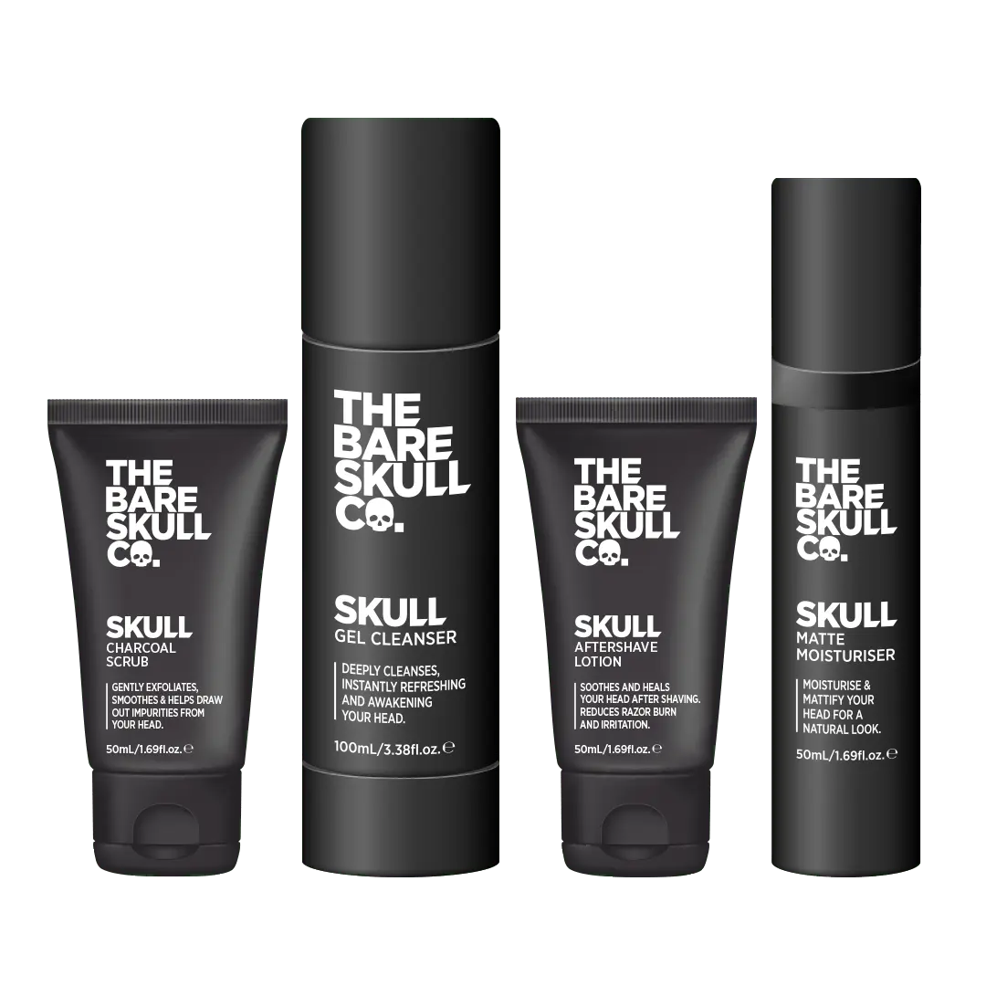 The Bare Skull 'Electric Shave' Kit - Dry - The Bare Skull Co.